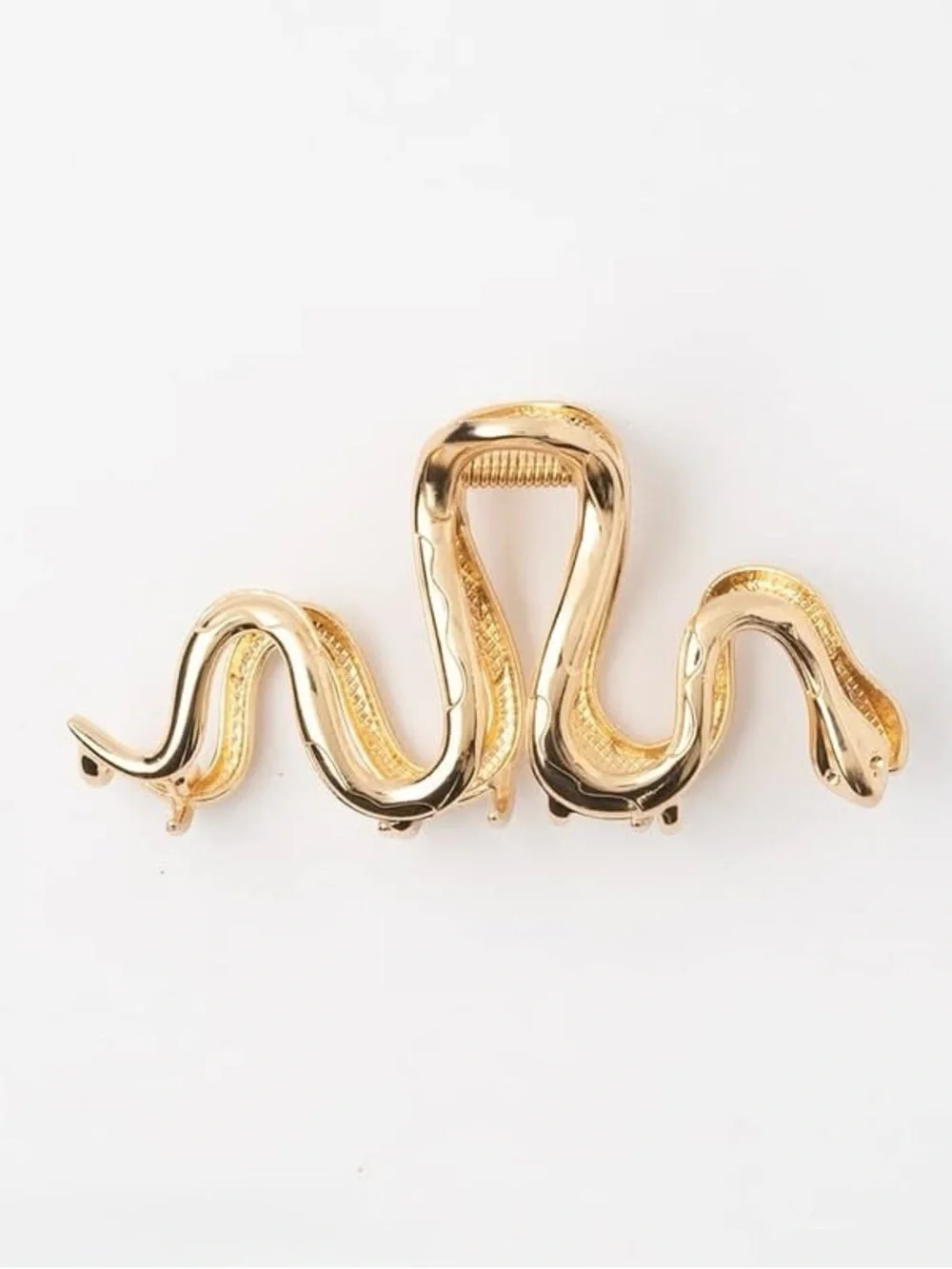 NEW Gold Snake Hair Clip Plunder